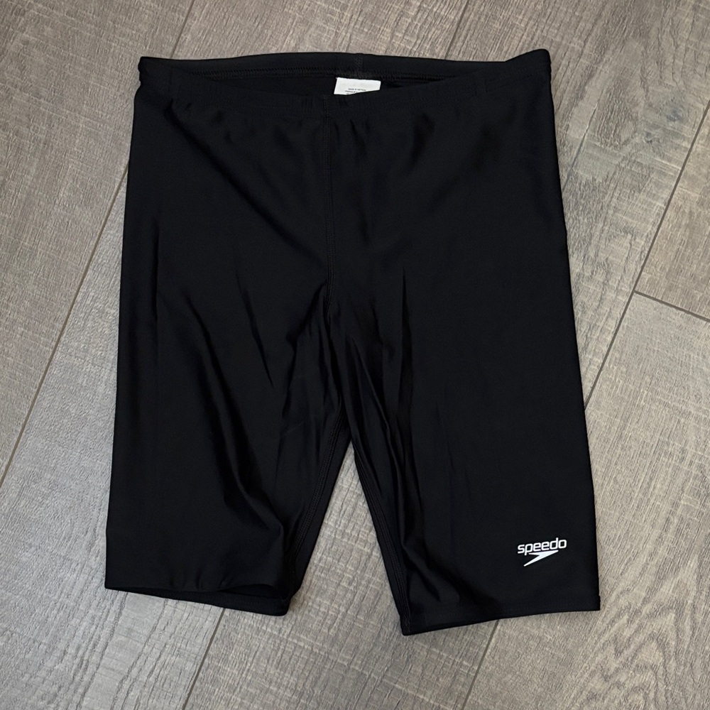 Speedo Black Competitive Jammer Swim Shorts